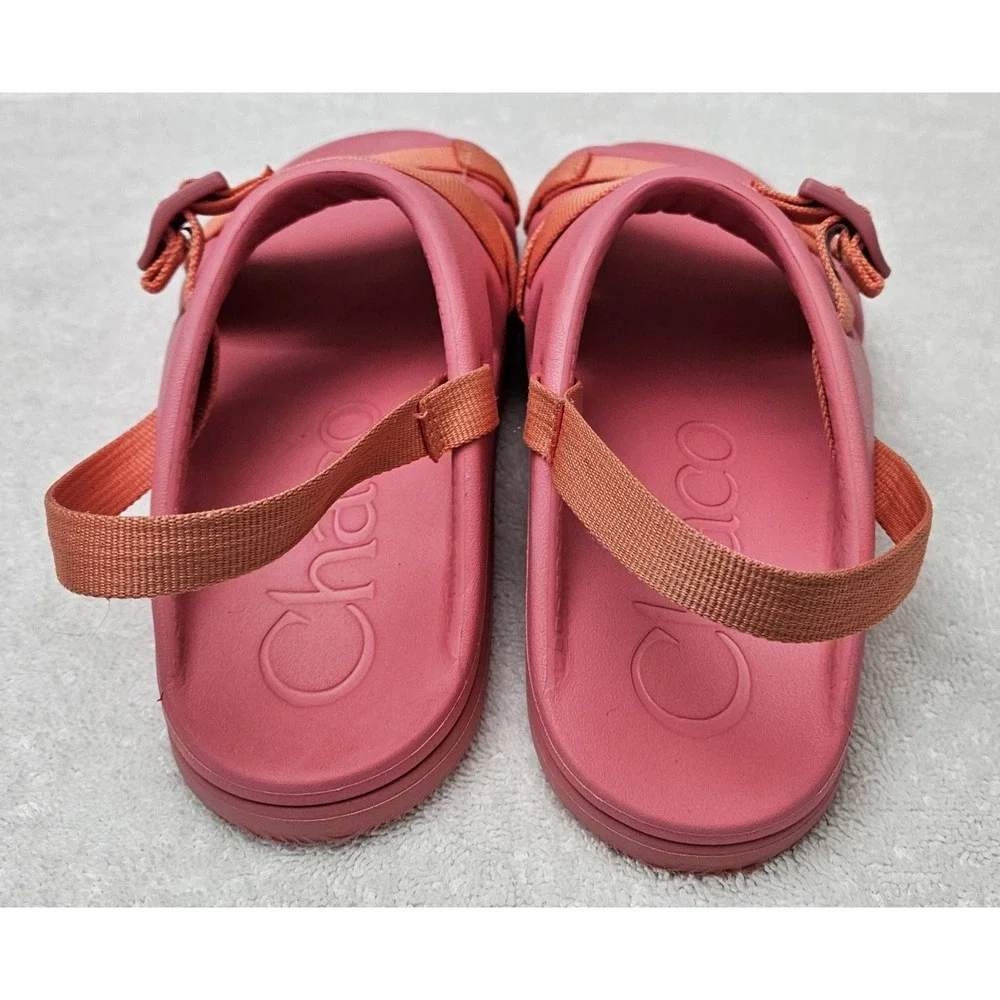 Chaco Chillos Sport Pink‎ Big Kids Girl's Sandals Size 6 Ankle Strap